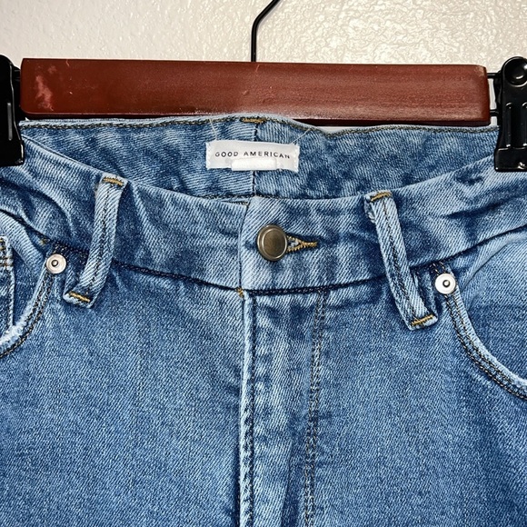 Good American Good Skate Wide Leg Jeans - Picture 4 of 8